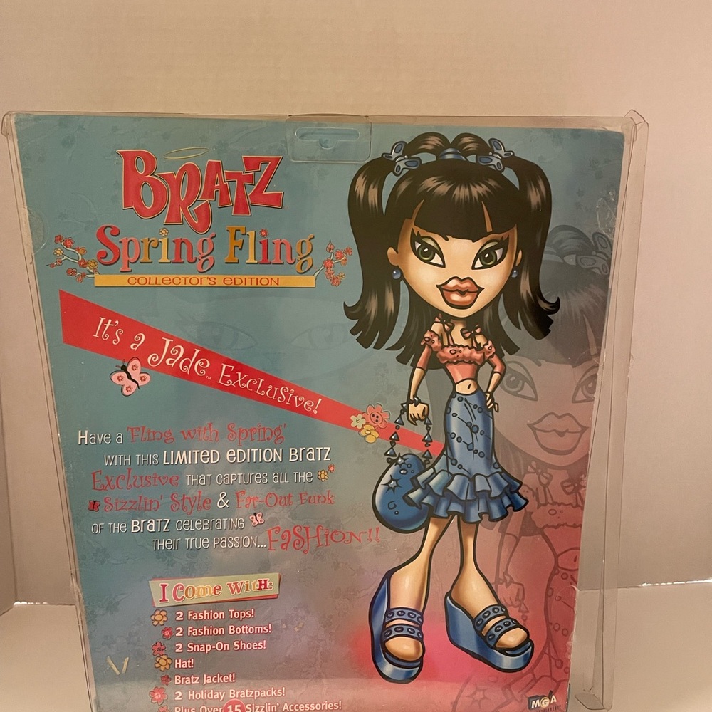 Bratz Vtg Spring Fling Jade 2003 New Open Box Limited Collectors Edition Doll - Picture 2 of 3